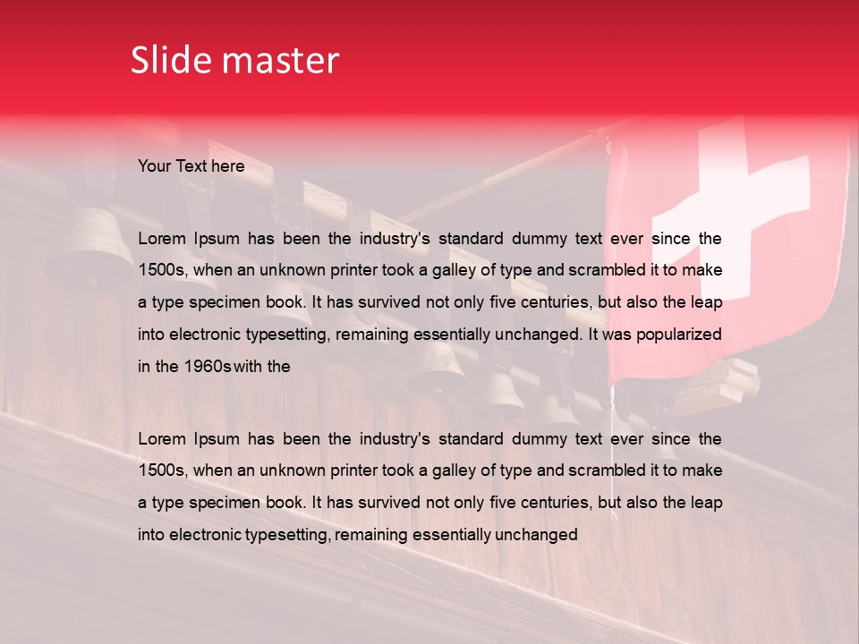 Gruyeres Bells Brown PowerPoint Template