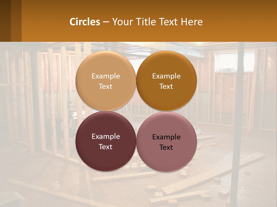 Subfloor Saw Hardware PowerPoint Template