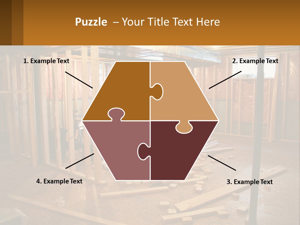 Subfloor Saw Hardware PowerPoint Template