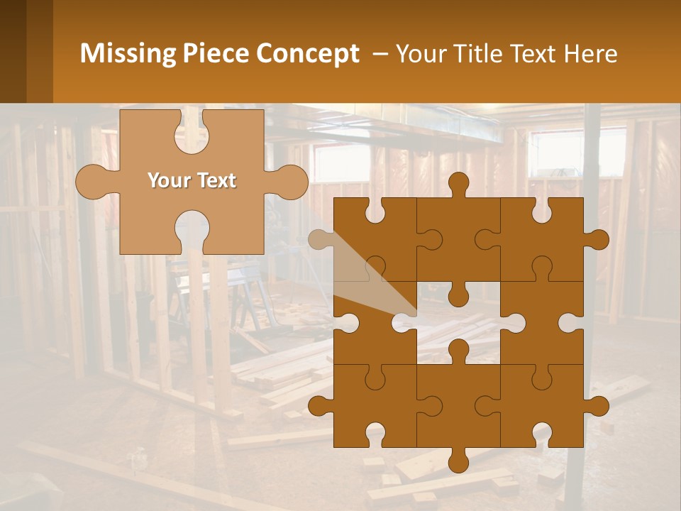 Subfloor Saw Hardware PowerPoint Template