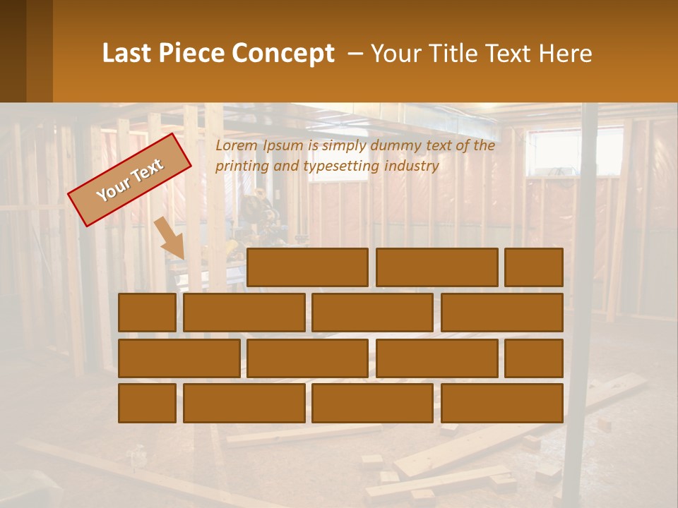 Subfloor Saw Hardware PowerPoint Template