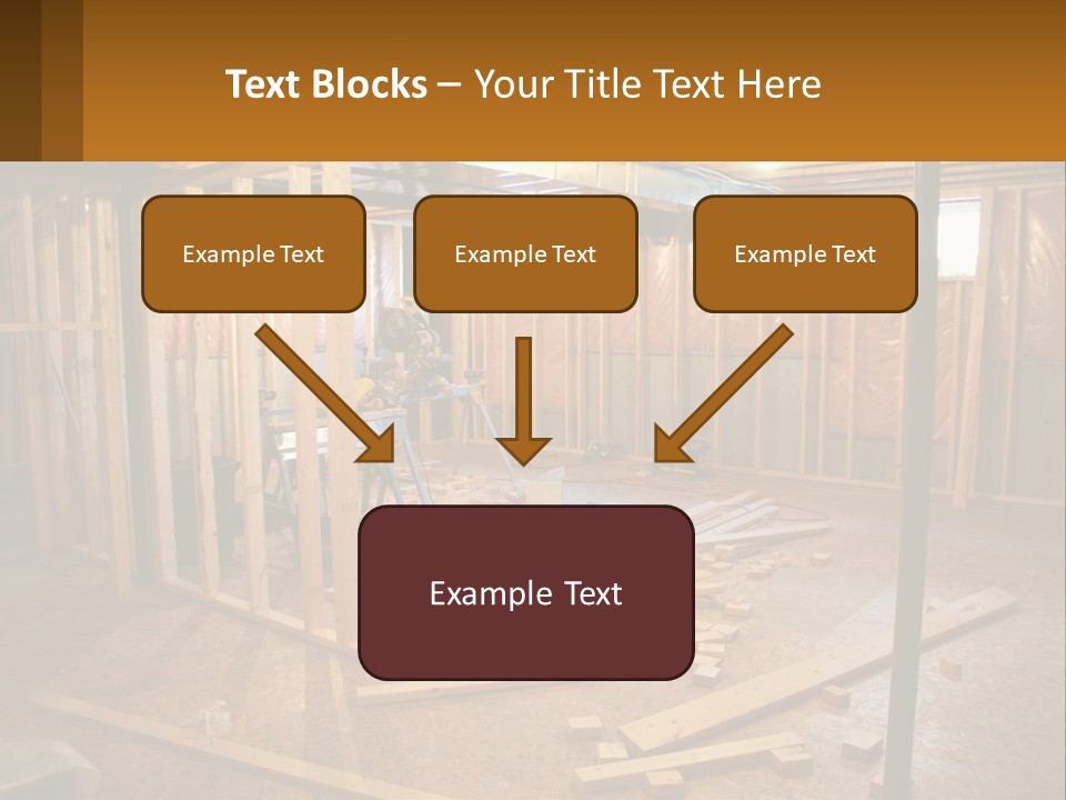 Subfloor Saw Hardware PowerPoint Template