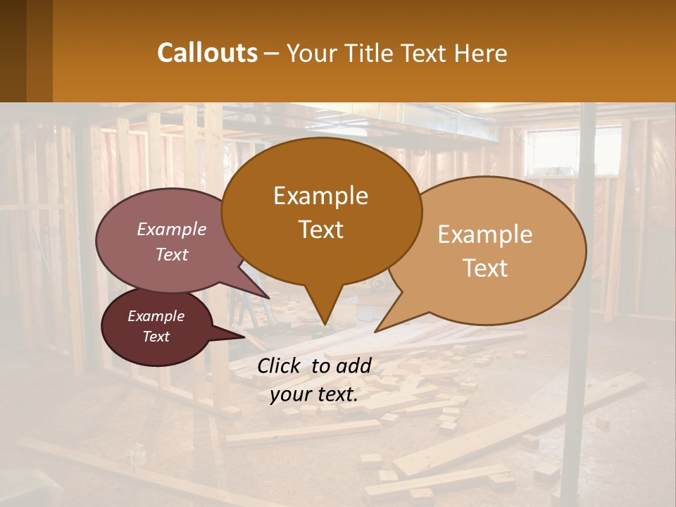 Subfloor Saw Hardware PowerPoint Template