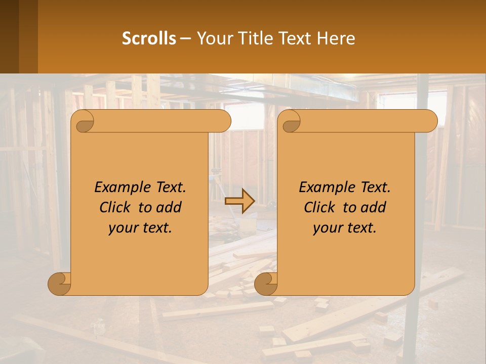 Subfloor Saw Hardware PowerPoint Template