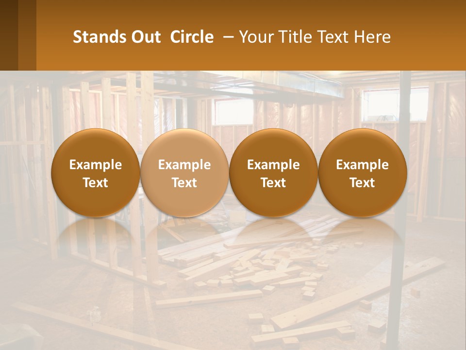 Subfloor Saw Hardware PowerPoint Template