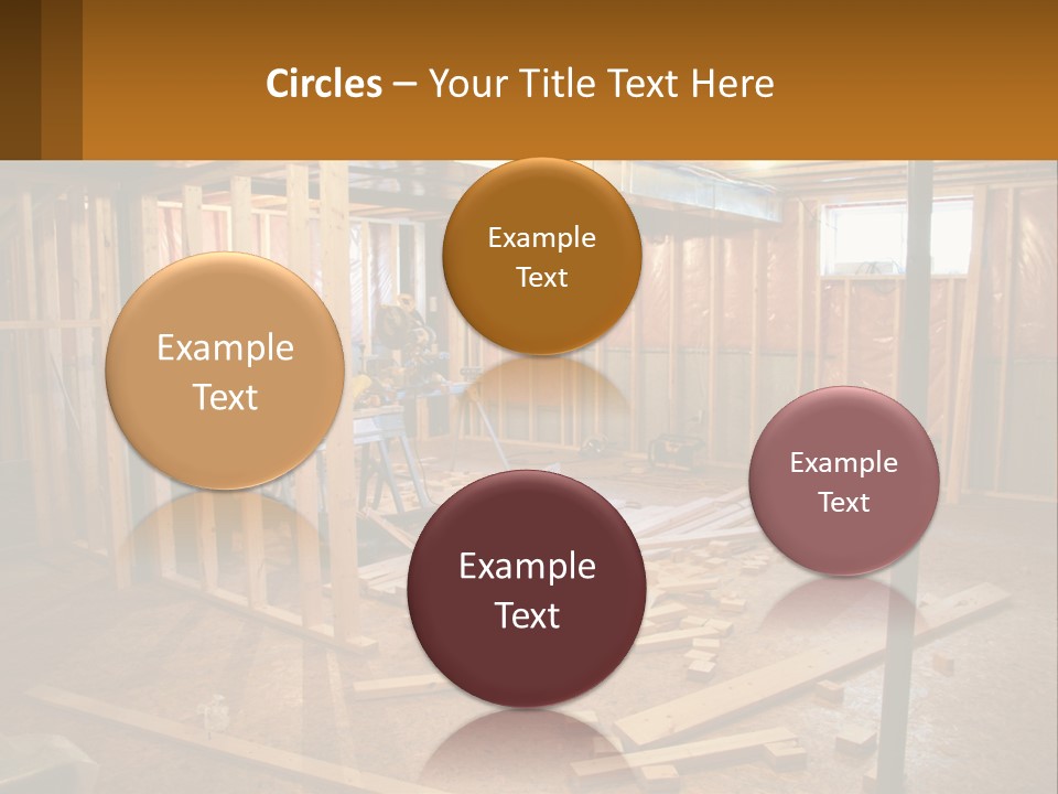 Subfloor Saw Hardware PowerPoint Template