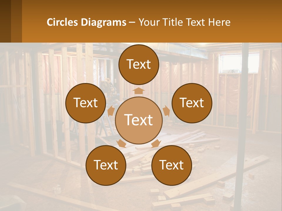 Subfloor Saw Hardware PowerPoint Template