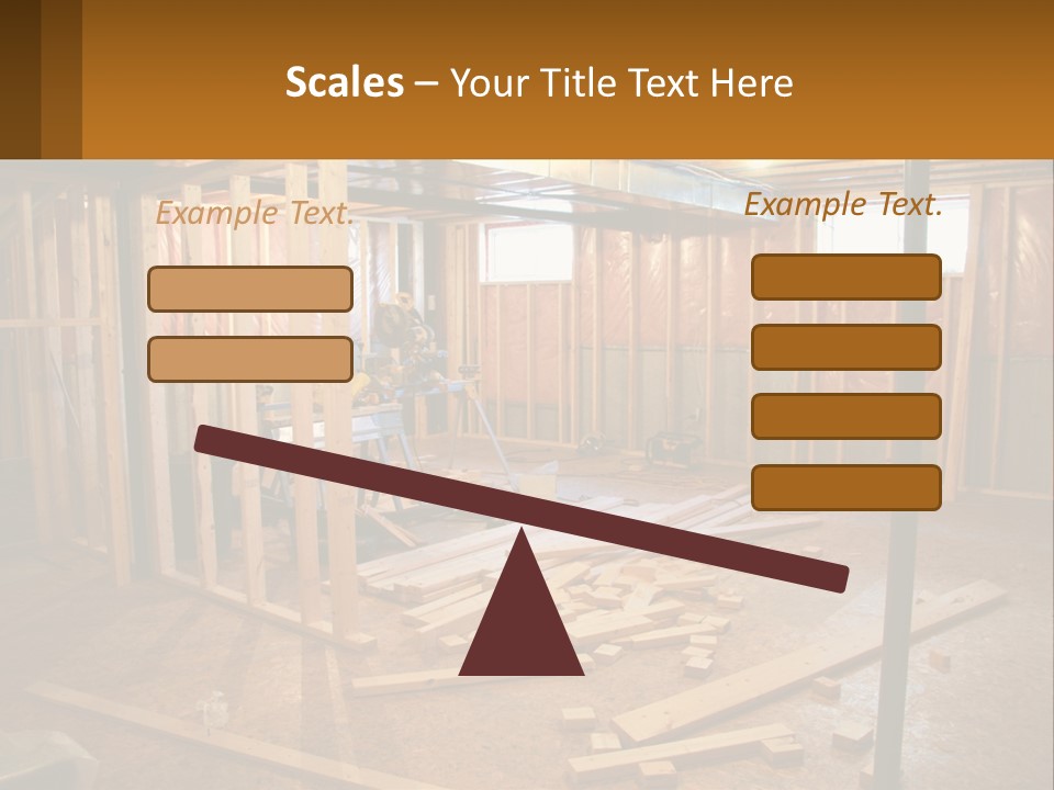 Subfloor Saw Hardware PowerPoint Template