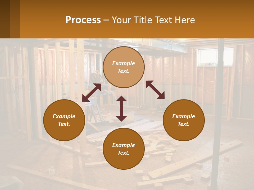Subfloor Saw Hardware PowerPoint Template