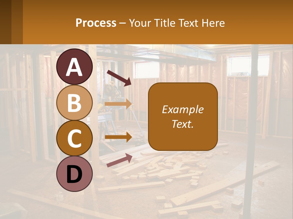 Subfloor Saw Hardware PowerPoint Template