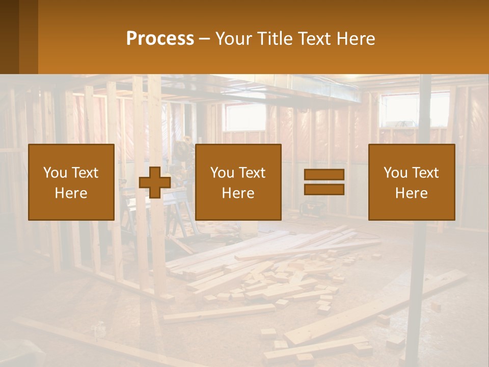 Subfloor Saw Hardware PowerPoint Template