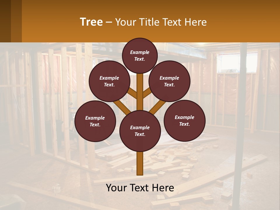 Subfloor Saw Hardware PowerPoint Template