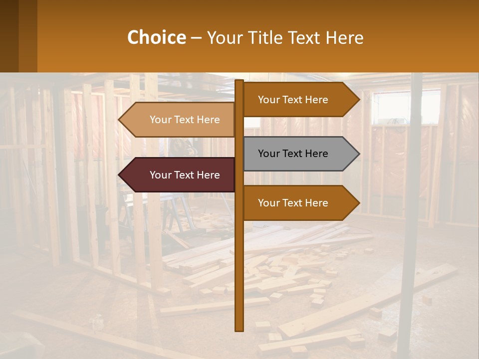 Subfloor Saw Hardware PowerPoint Template