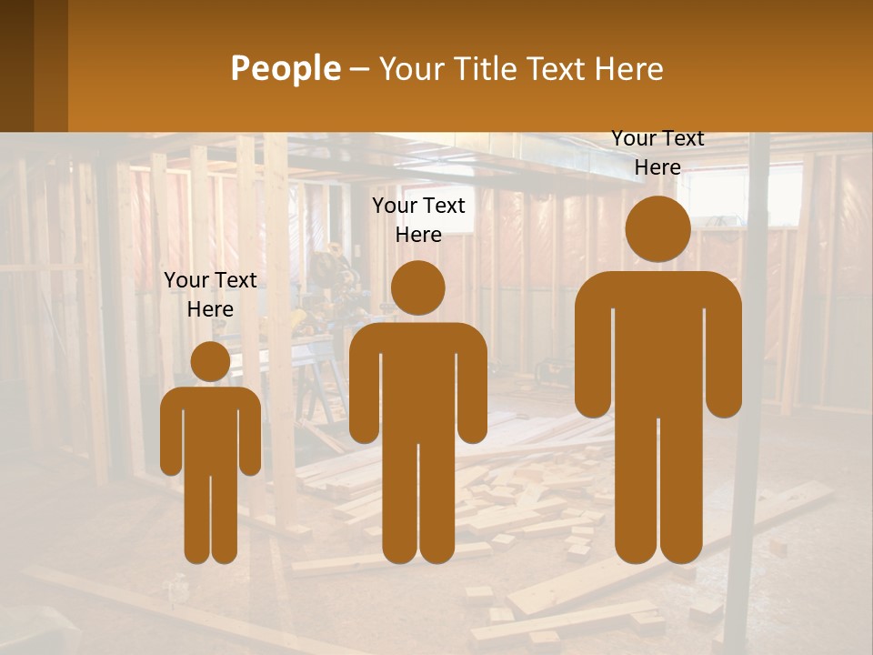 Subfloor Saw Hardware PowerPoint Template