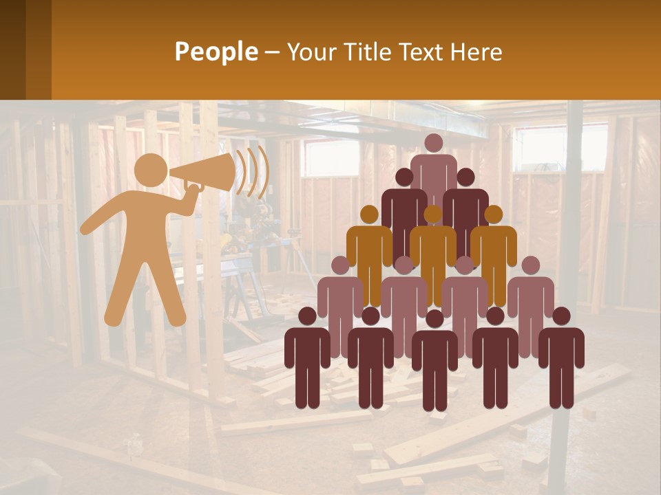 Subfloor Saw Hardware PowerPoint Template