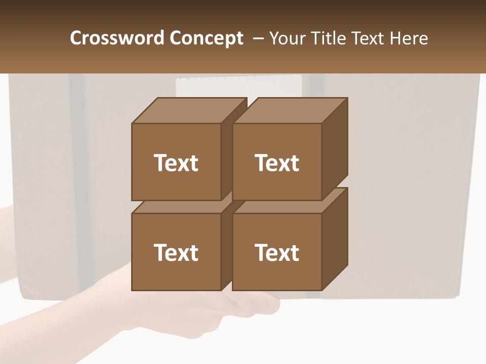Container Post Background PowerPoint Template