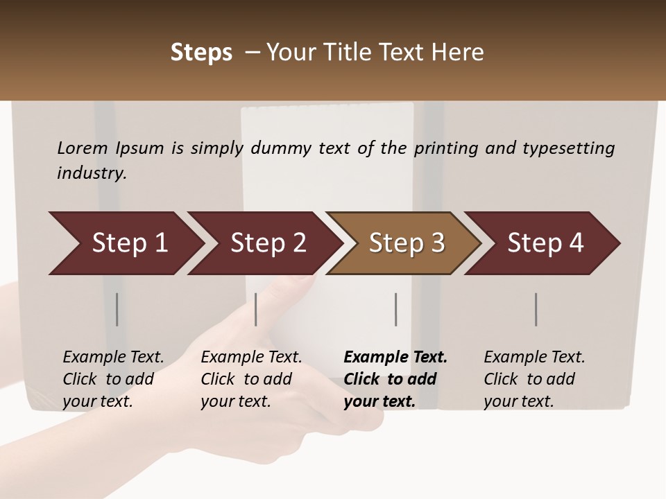 Container Post Background PowerPoint Template