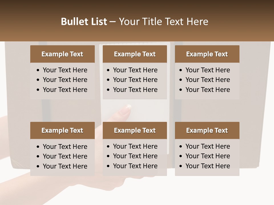 Container Post Background PowerPoint Template