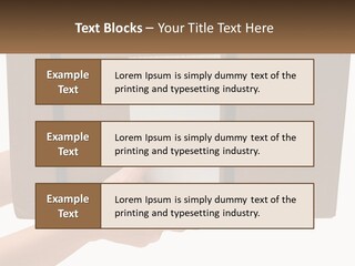Container Post Background PowerPoint Template