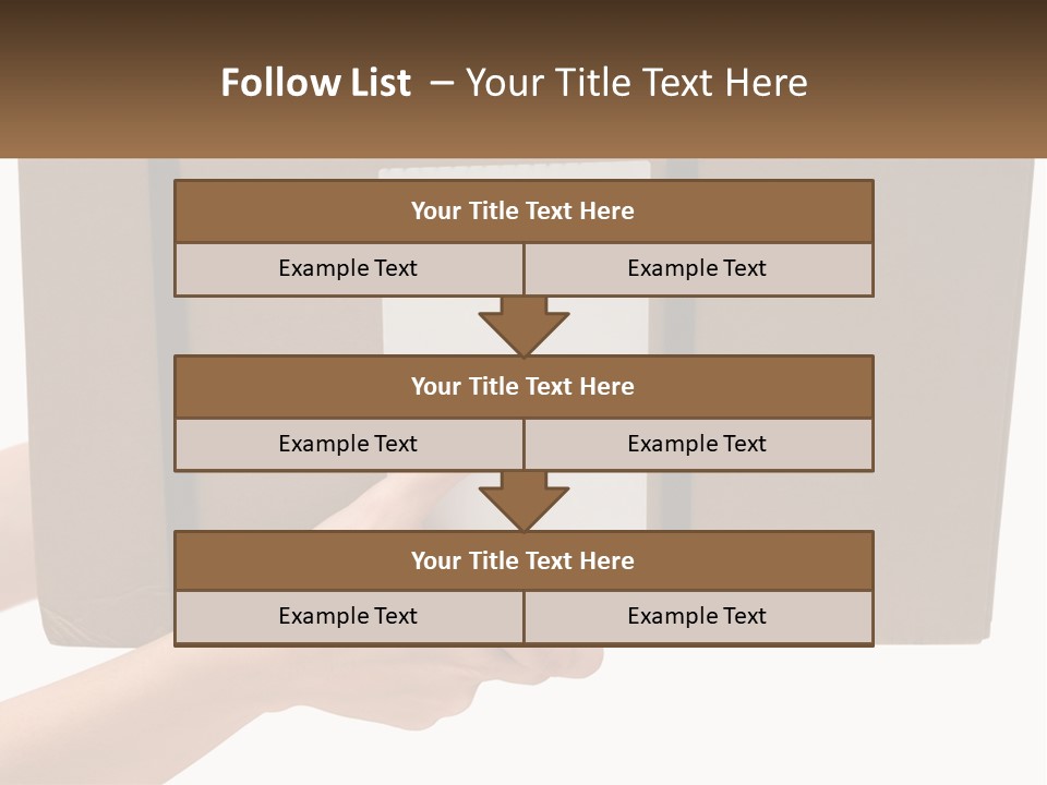 Container Post Background PowerPoint Template