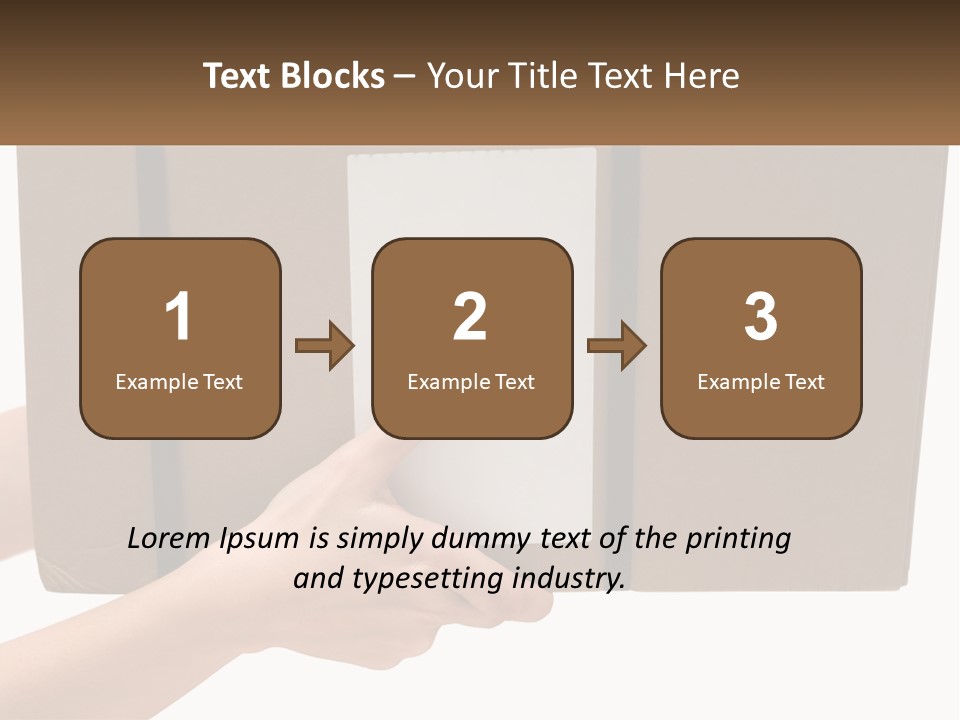 Container Post Background PowerPoint Template