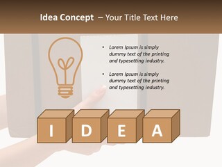 Container Post Background PowerPoint Template