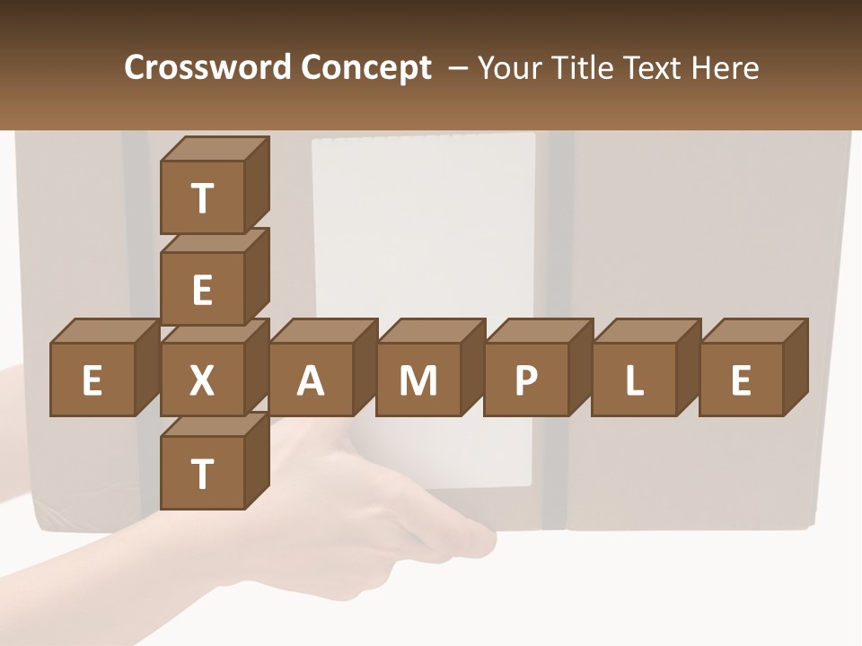 Container Post Background PowerPoint Template