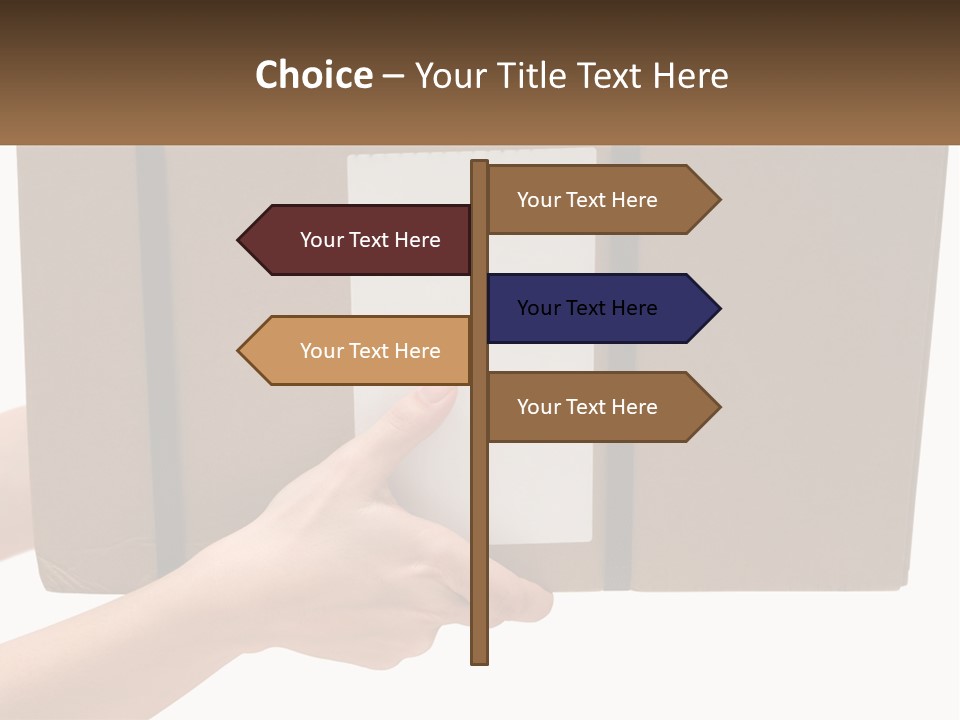 Container Post Background PowerPoint Template