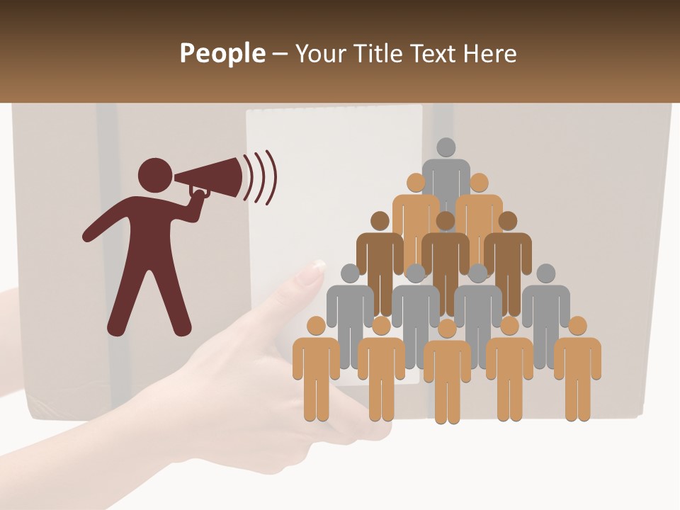 Container Post Background PowerPoint Template