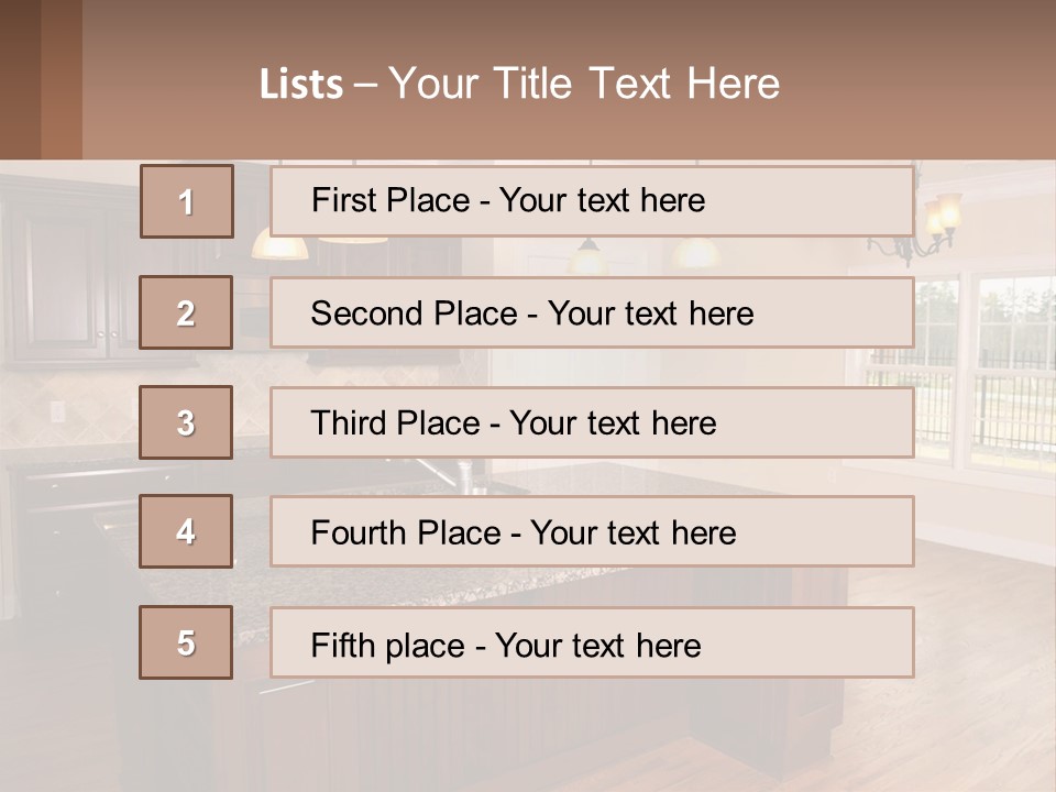Expensive Glass Floor PowerPoint Template