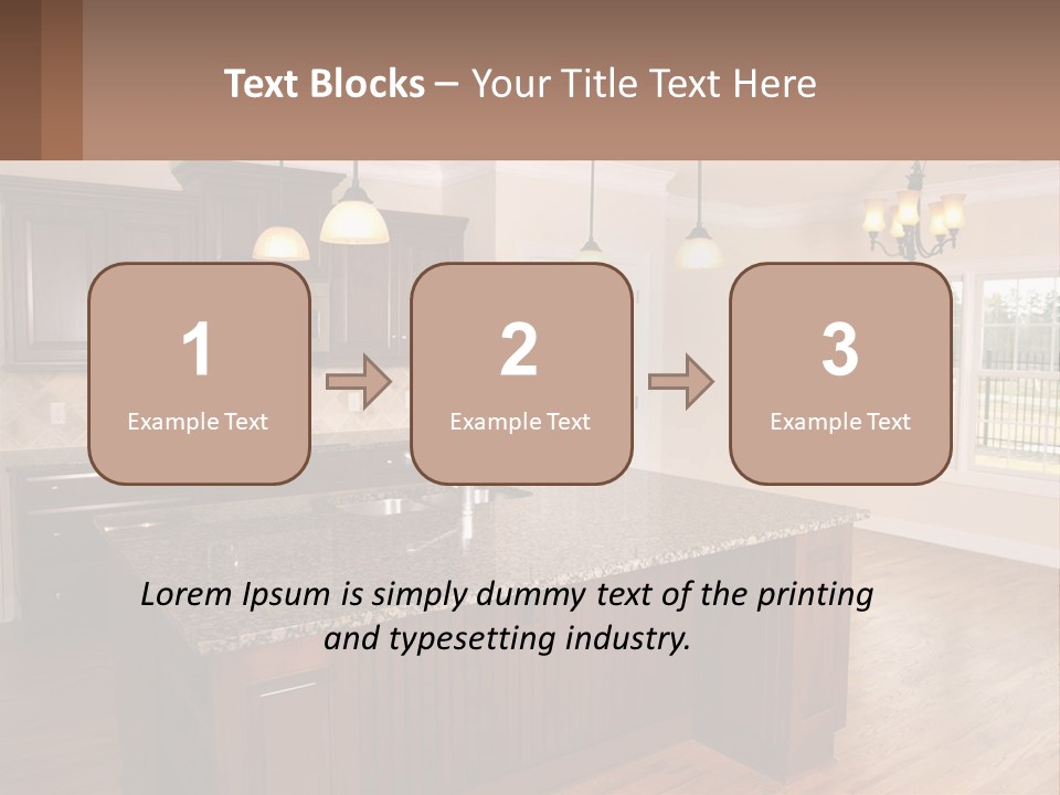 Expensive Glass Floor PowerPoint Template