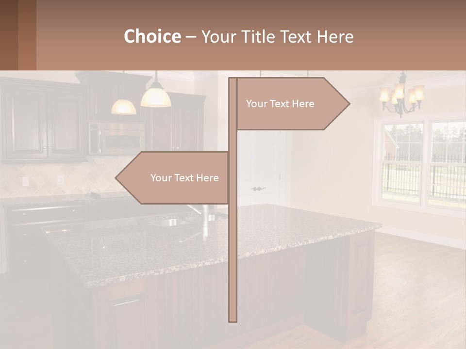 Expensive Glass Floor PowerPoint Template