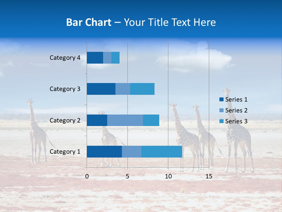 Park Clouds Herd PowerPoint Template