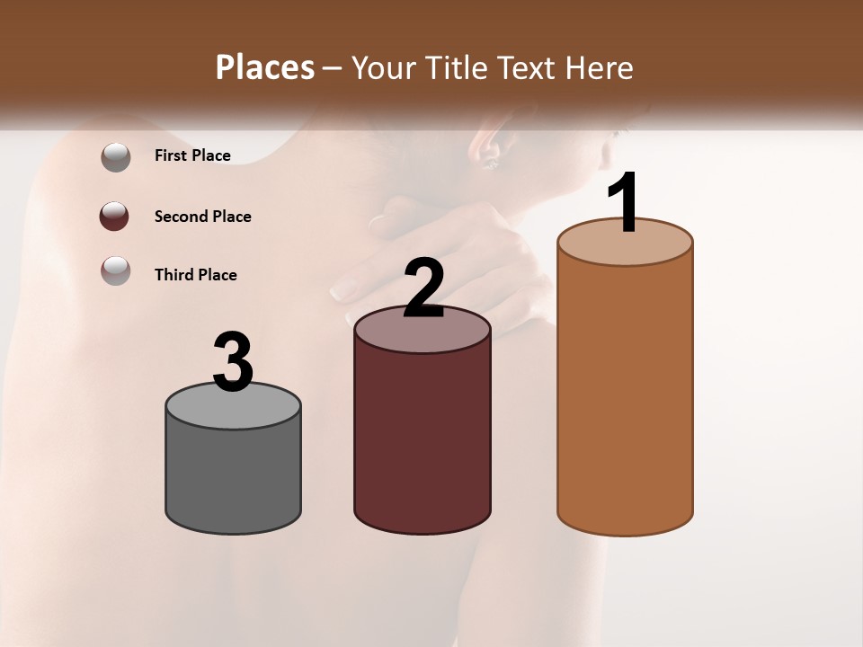 Spine Neck Stress PowerPoint Template