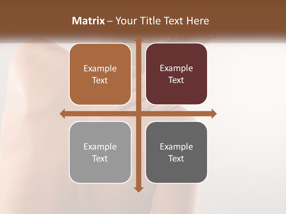 Spine Neck Stress PowerPoint Template