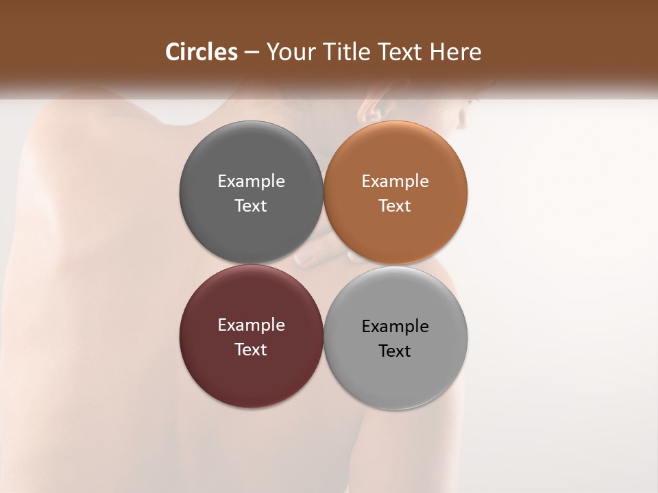 Spine Neck Stress PowerPoint Template