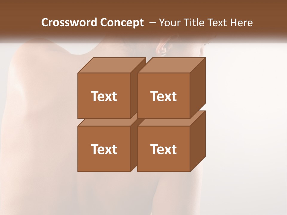 Spine Neck Stress PowerPoint Template
