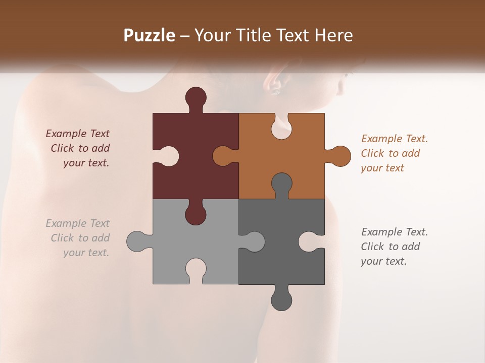 Spine Neck Stress PowerPoint Template