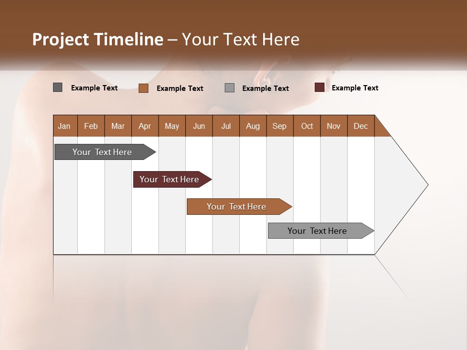 Spine Neck Stress PowerPoint Template
