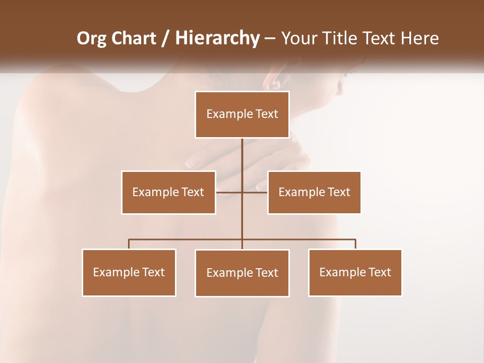 Spine Neck Stress PowerPoint Template