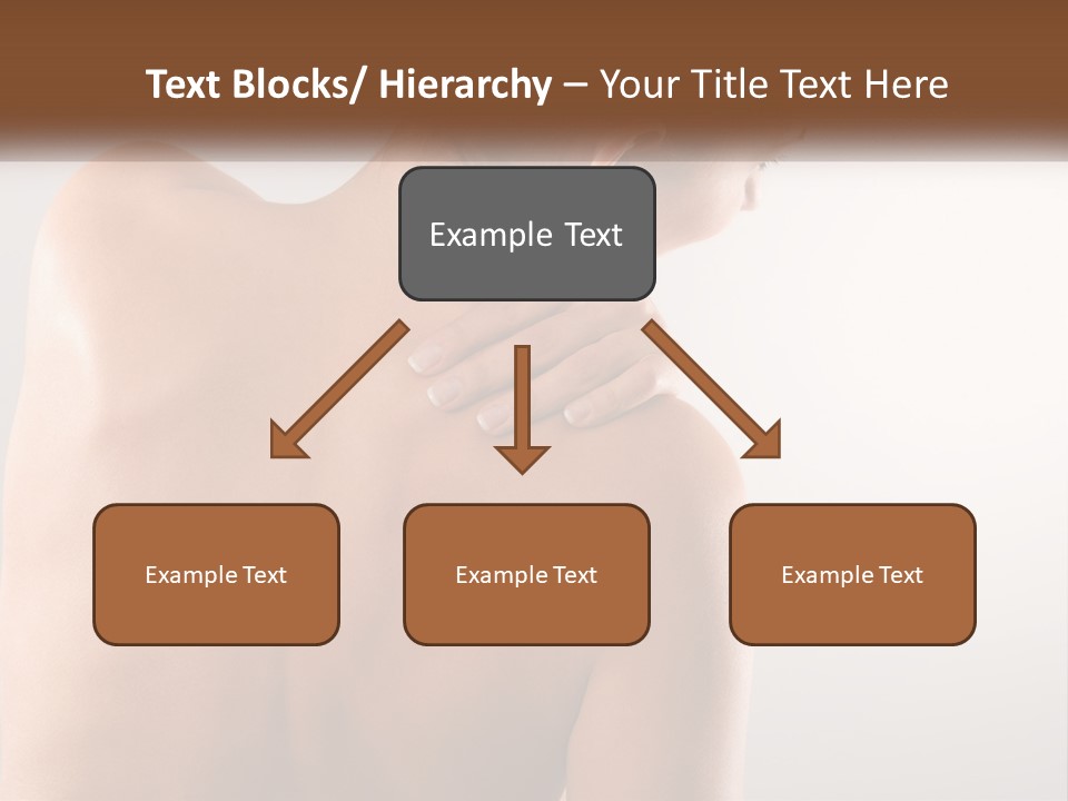 Spine Neck Stress PowerPoint Template