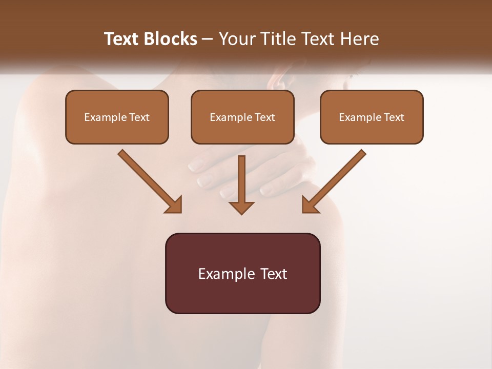 Spine Neck Stress PowerPoint Template