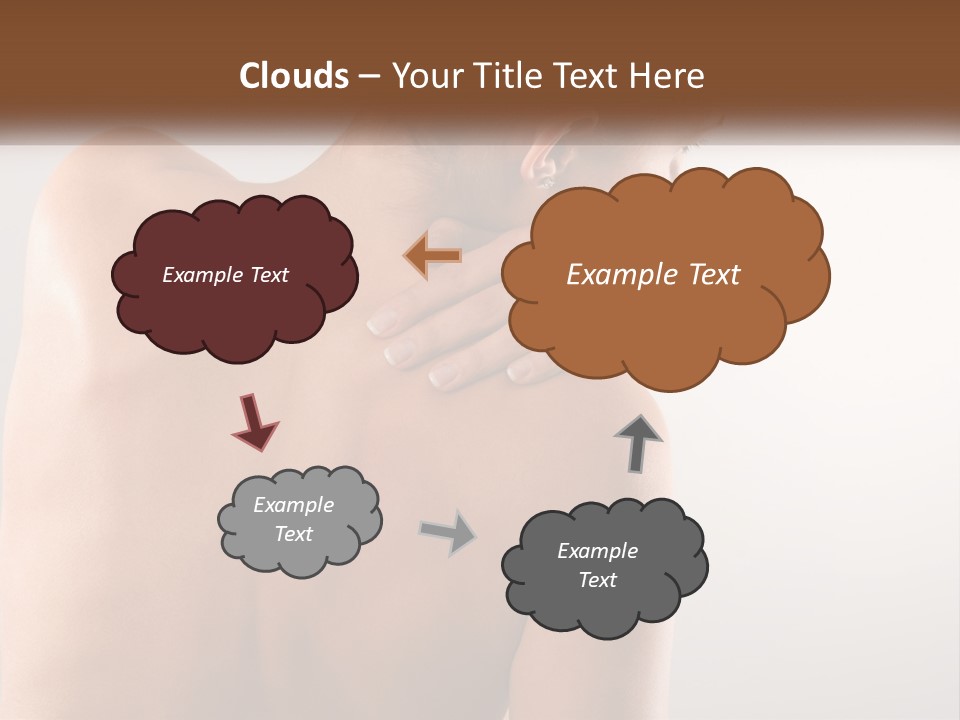 Spine Neck Stress PowerPoint Template