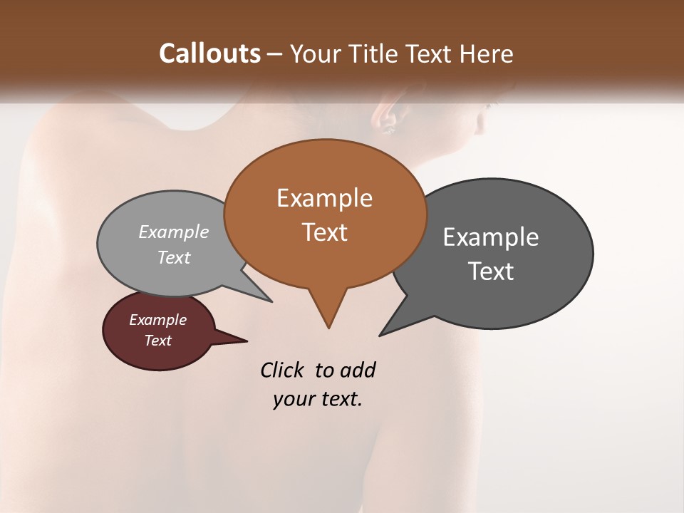 Spine Neck Stress PowerPoint Template