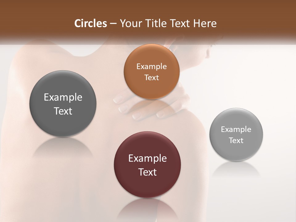 Spine Neck Stress PowerPoint Template