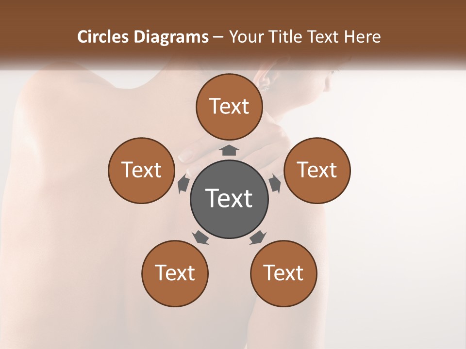 Spine Neck Stress PowerPoint Template
