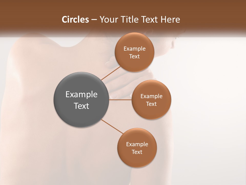 Spine Neck Stress PowerPoint Template