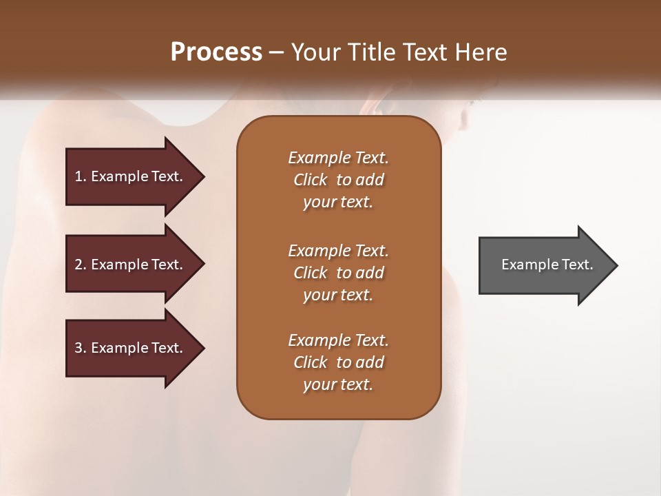 Spine Neck Stress PowerPoint Template