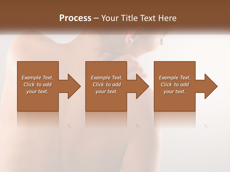 Spine Neck Stress PowerPoint Template