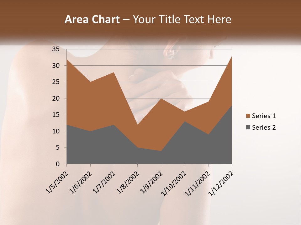 Spine Neck Stress PowerPoint Template